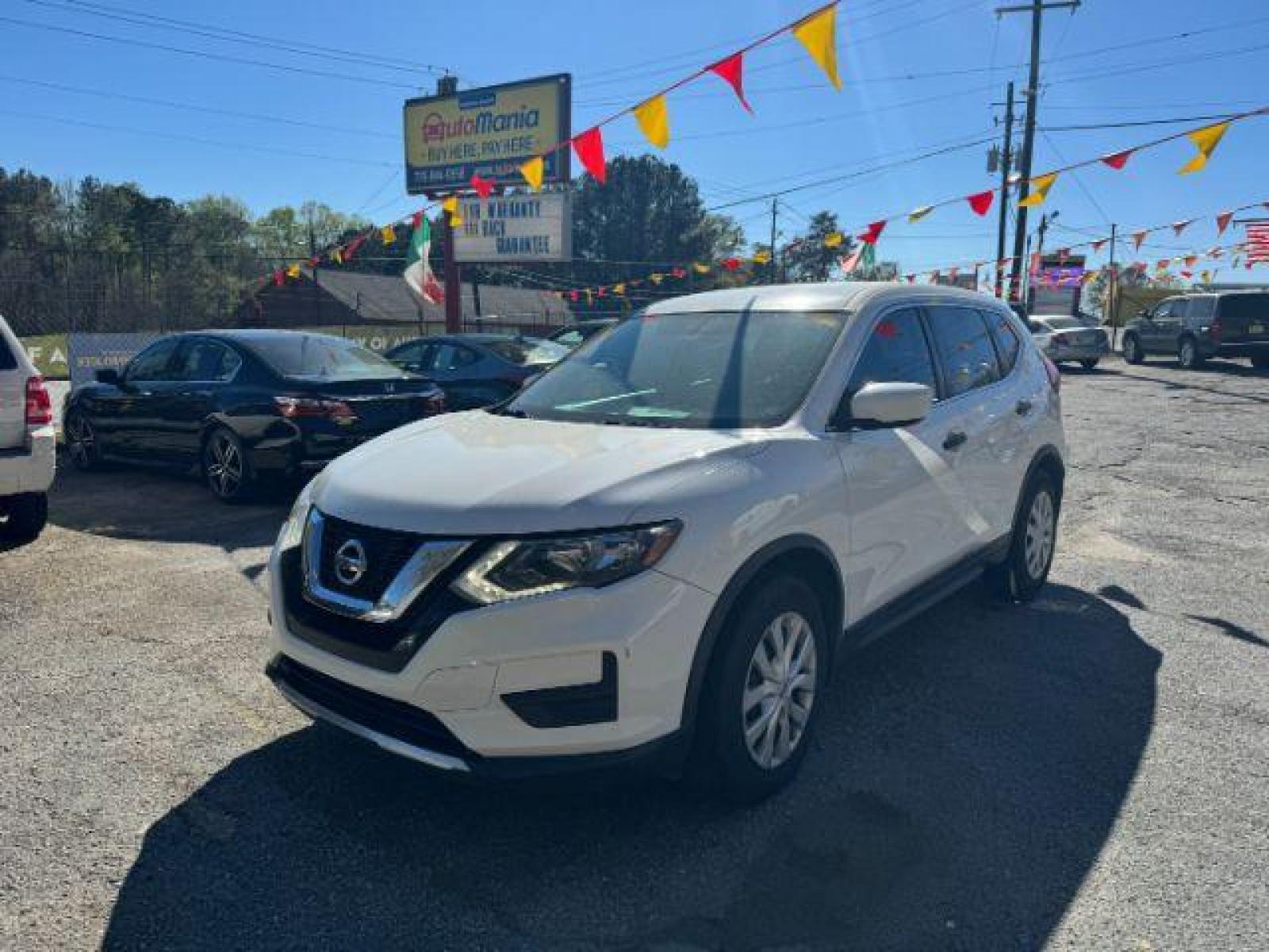 2011 Black /Black Cloth Interior Nissan Rogue SV FWD (JN8AS5MT0BW) with an 2.5L L4 DOHC 16V engine, Continuously Variabl transmission, located at 1806 Veterans Memorial Hwy SW, Austell, GA, 30168, (770) 944-9558, 33.817959, -84.606987 - Photo #0