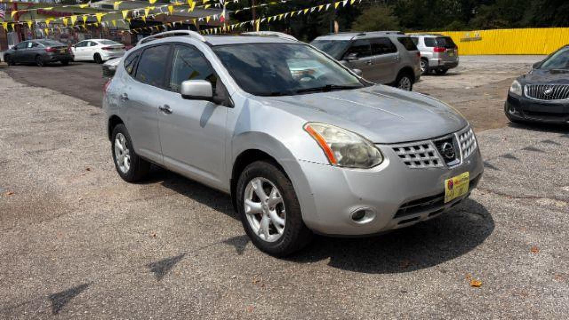 2010 Silver Nissan Rogue S AWD (JN8AS5MV4AW) with an 2.5L L4 DOHC 16V engine, Continuously Variabl transmission, located at 1806 Veterans Memorial Hwy SW, Austell, GA, 30168, (770) 944-9558, 33.817959, -84.606987 - Photo#2