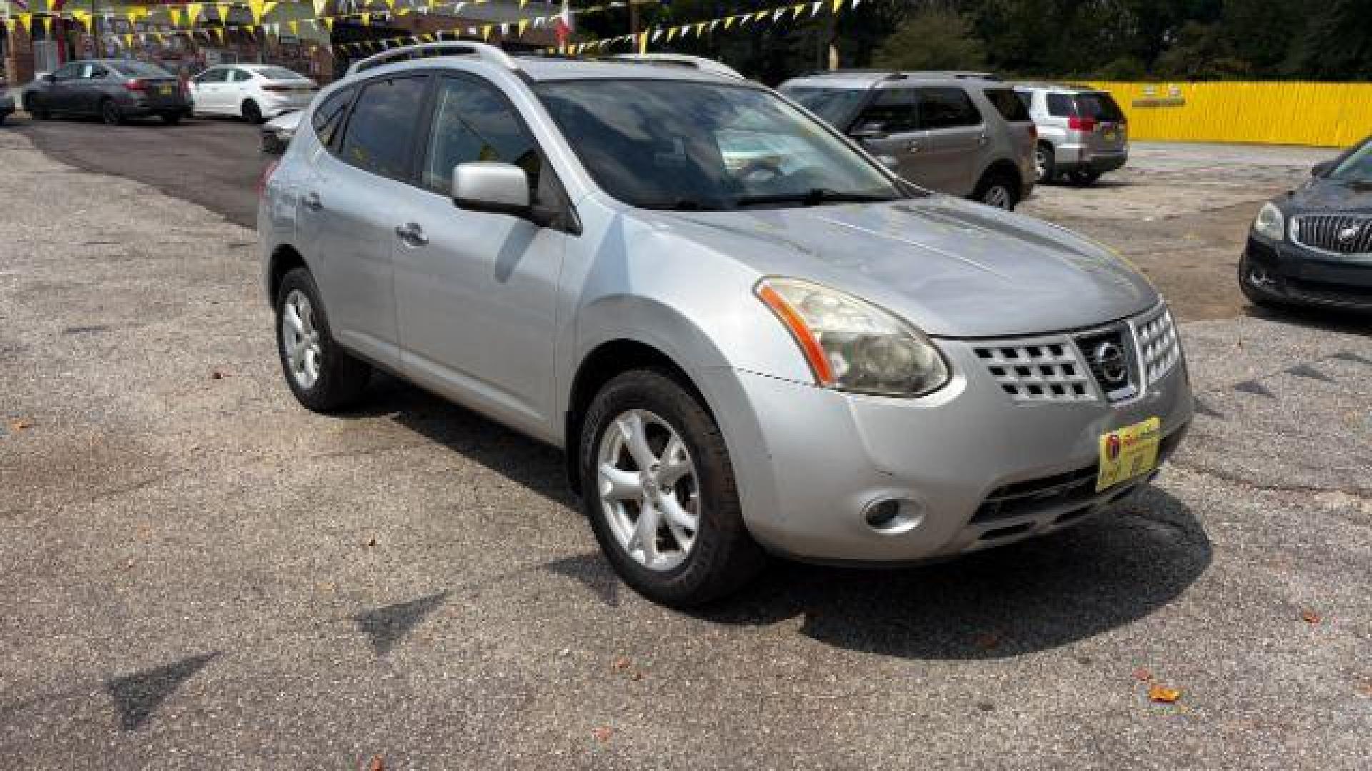 2010 Silver Nissan Rogue S AWD (JN8AS5MV4AW) with an 2.5L L4 DOHC 16V engine, Continuously Variabl transmission, located at 1806 Veterans Memorial Hwy SW, Austell, GA, 30168, (770) 944-9558, 33.817959, -84.606987 - Photo#3