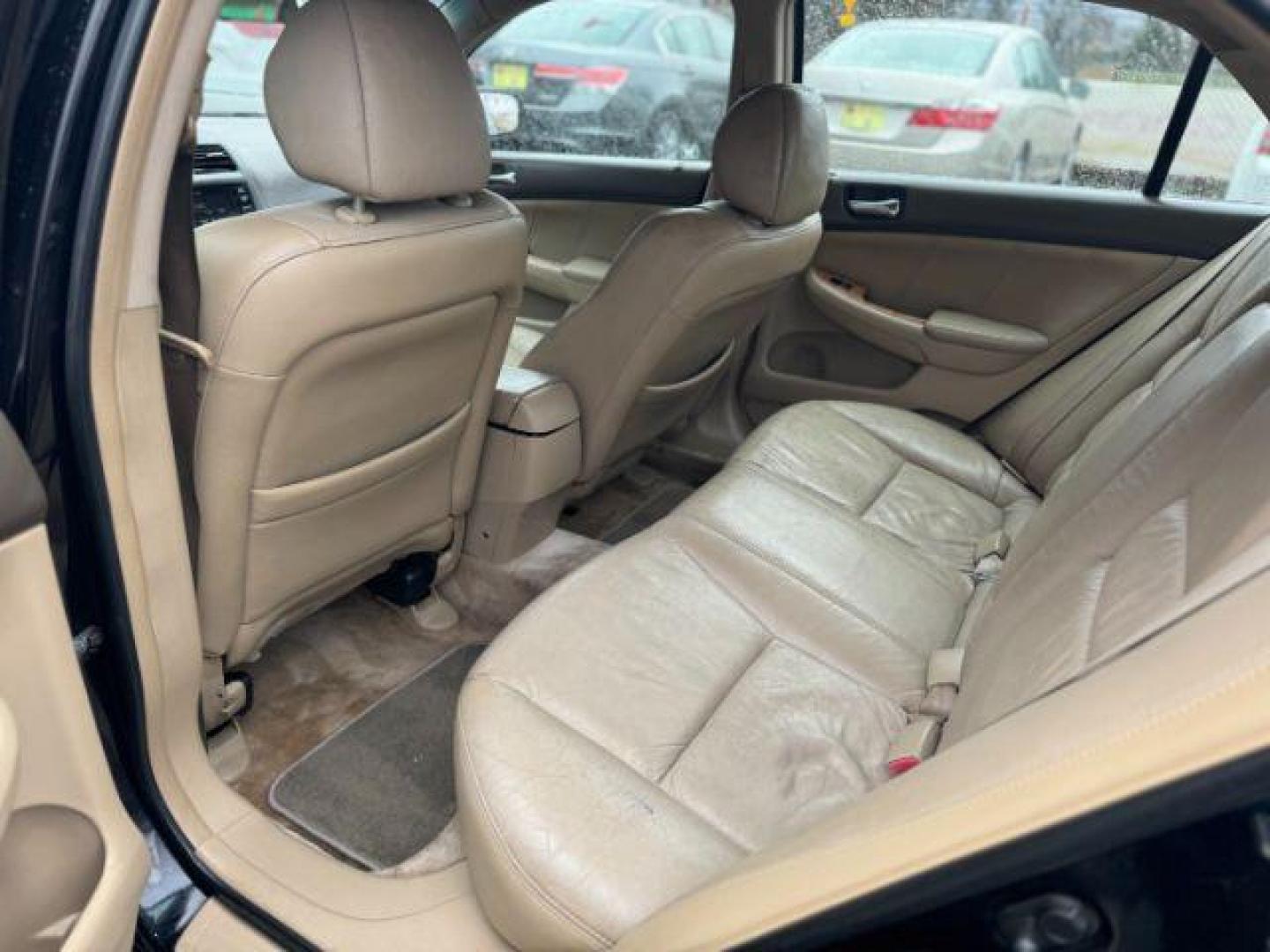 2005 Black Honda Accord EX-L Sedan AT with XM Radio (1HGCM56895A) with an 2.4L L4 DOHC 16V engine, 5-Speed Automatic transmission, located at 1806 Veterans Memorial Hwy SW, Austell, GA, 30168, (770) 944-9558, 33.817959, -84.606987 - Photo#9