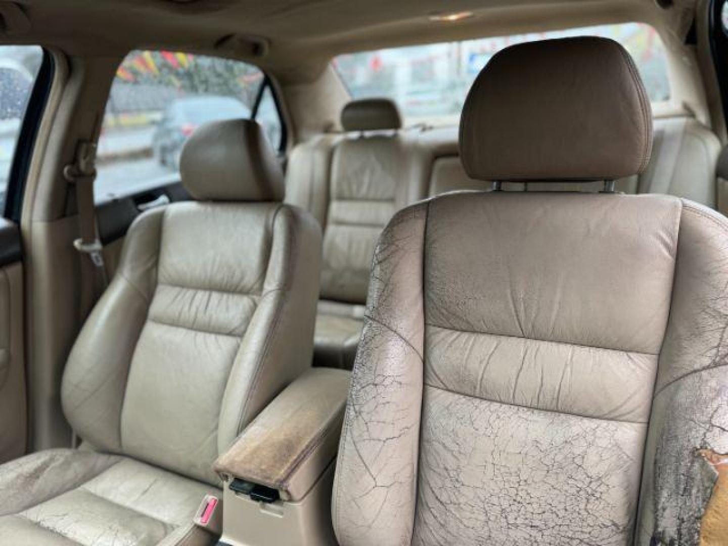 2005 Black Honda Accord EX-L Sedan AT with XM Radio (1HGCM56895A) with an 2.4L L4 DOHC 16V engine, 5-Speed Automatic transmission, located at 1806 Veterans Memorial Hwy SW, Austell, GA, 30168, (770) 944-9558, 33.817959, -84.606987 - Photo#8