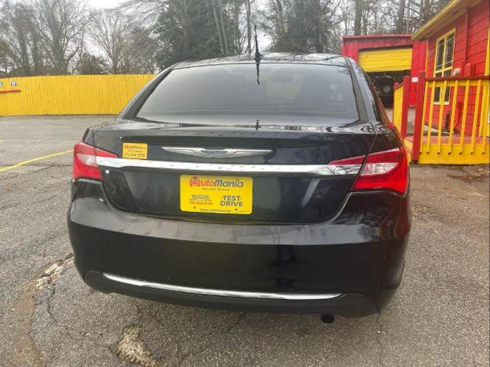 2012 Blue Chrysler 200 Limited (1C3CCBCB4CN) with an 2.4L L4 DOHC 16V engine, 6-Speed Automatic transmission, located at 1806 Veterans Memorial Hwy SW, Austell, GA, 30168, (770) 944-9558, 33.817959, -84.606987 - Photo #4