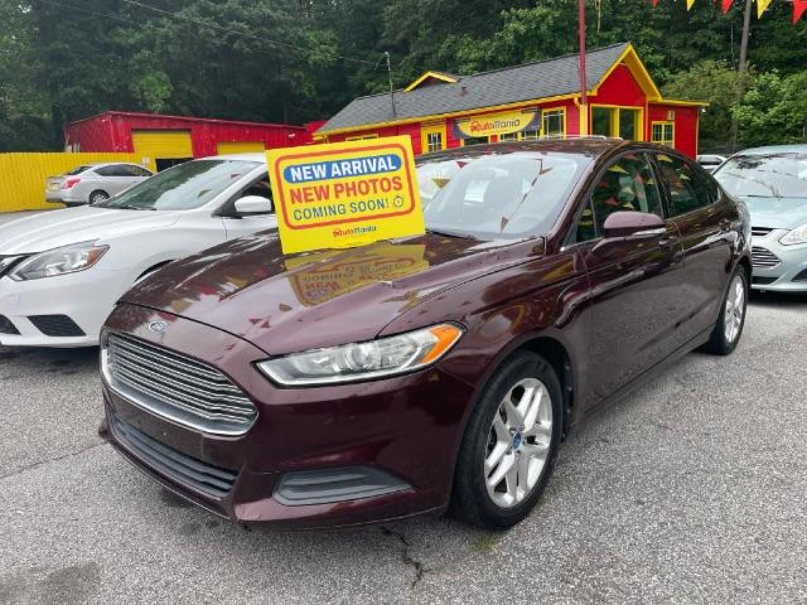 2013 Burgundy Ford Fusion SE (3FA6P0HRXDR) with an 1.6L L4 DOHC 16V engine, located at 1806 Veterans Memorial Hwy SW, Austell, GA, 30168, (770) 944-9558, 33.817959, -84.606987 - Photo #0