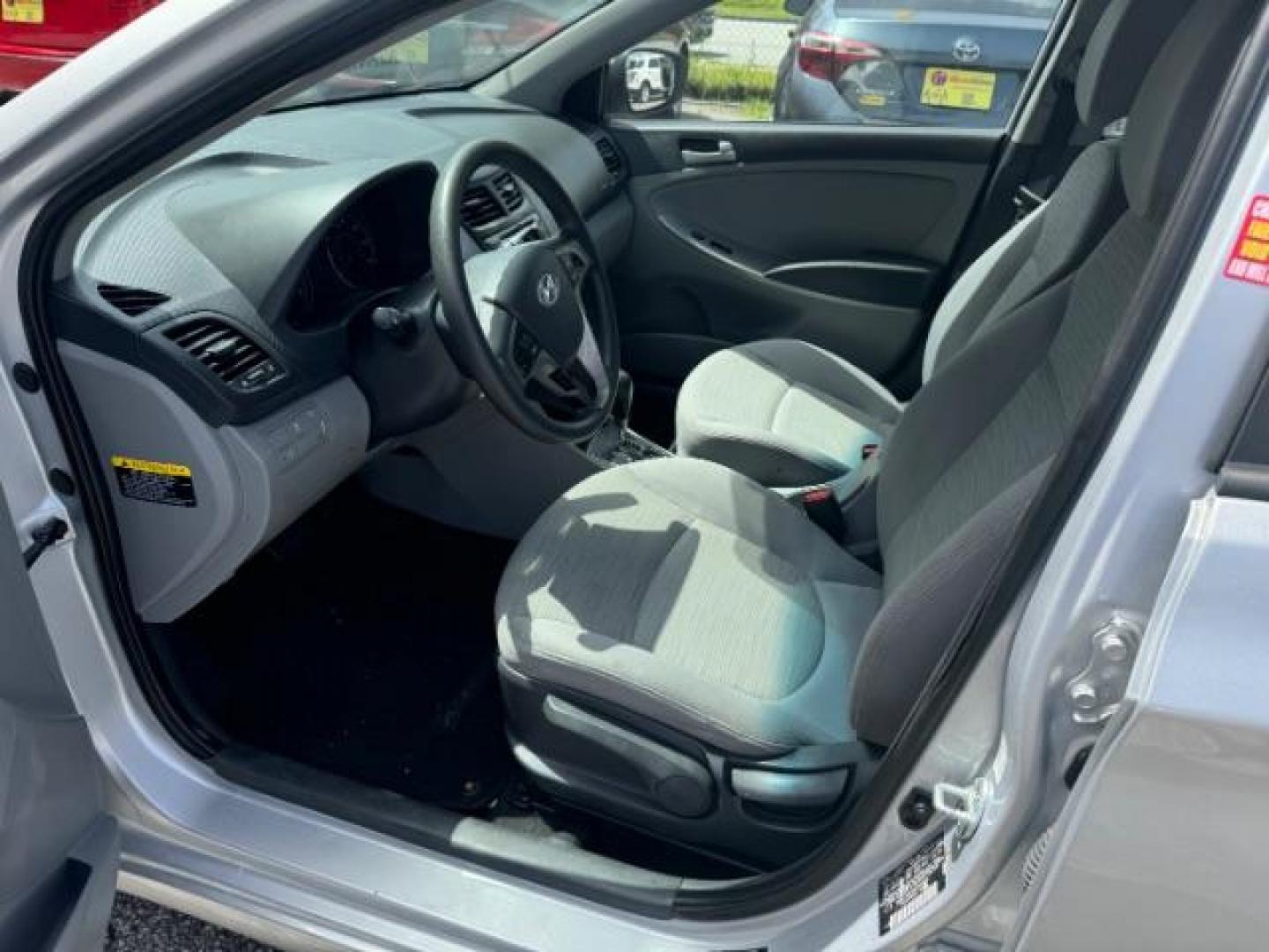 2017 Gray Hyundai Accent SE 4-Door 6A (KMHCT4AE4HU) with an 1.6L L4 DOHC 16V engine, 6-Speed Automatic transmission, located at 1806 Veterans Memorial Hwy SW, Austell, GA, 30168, (770) 944-9558, 33.817959, -84.606987 - Photo#9