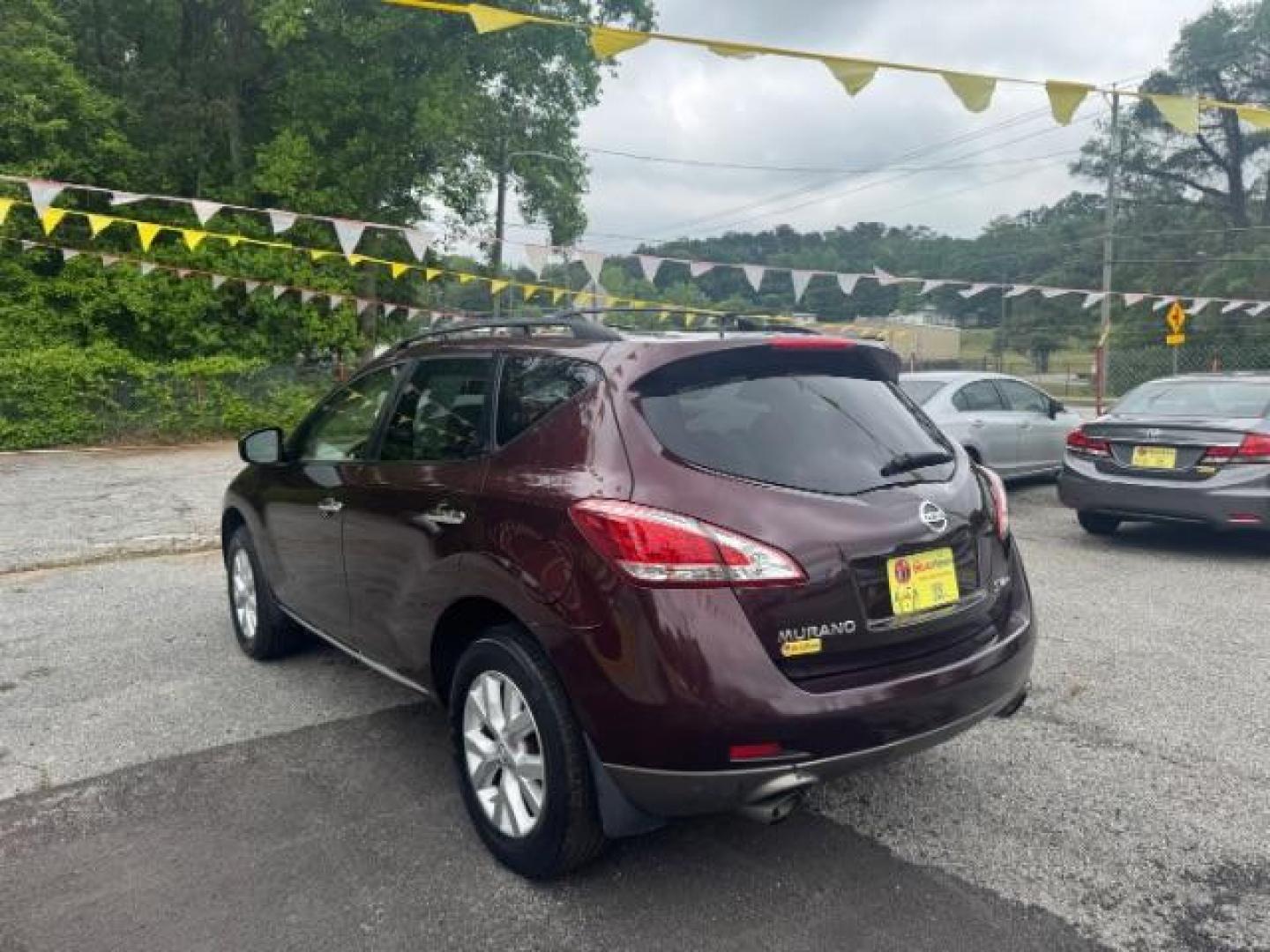 2013 Maroon Nissan Murano SV AWD (JN8AZ1MW7DW) with an 3.5L V6 DOHC 24V engine, Continuously Variabl transmission, located at 1806 Veterans Memorial Hwy SW, Austell, GA, 30168, (770) 944-9558, 33.817959, -84.606987 - Photo#5