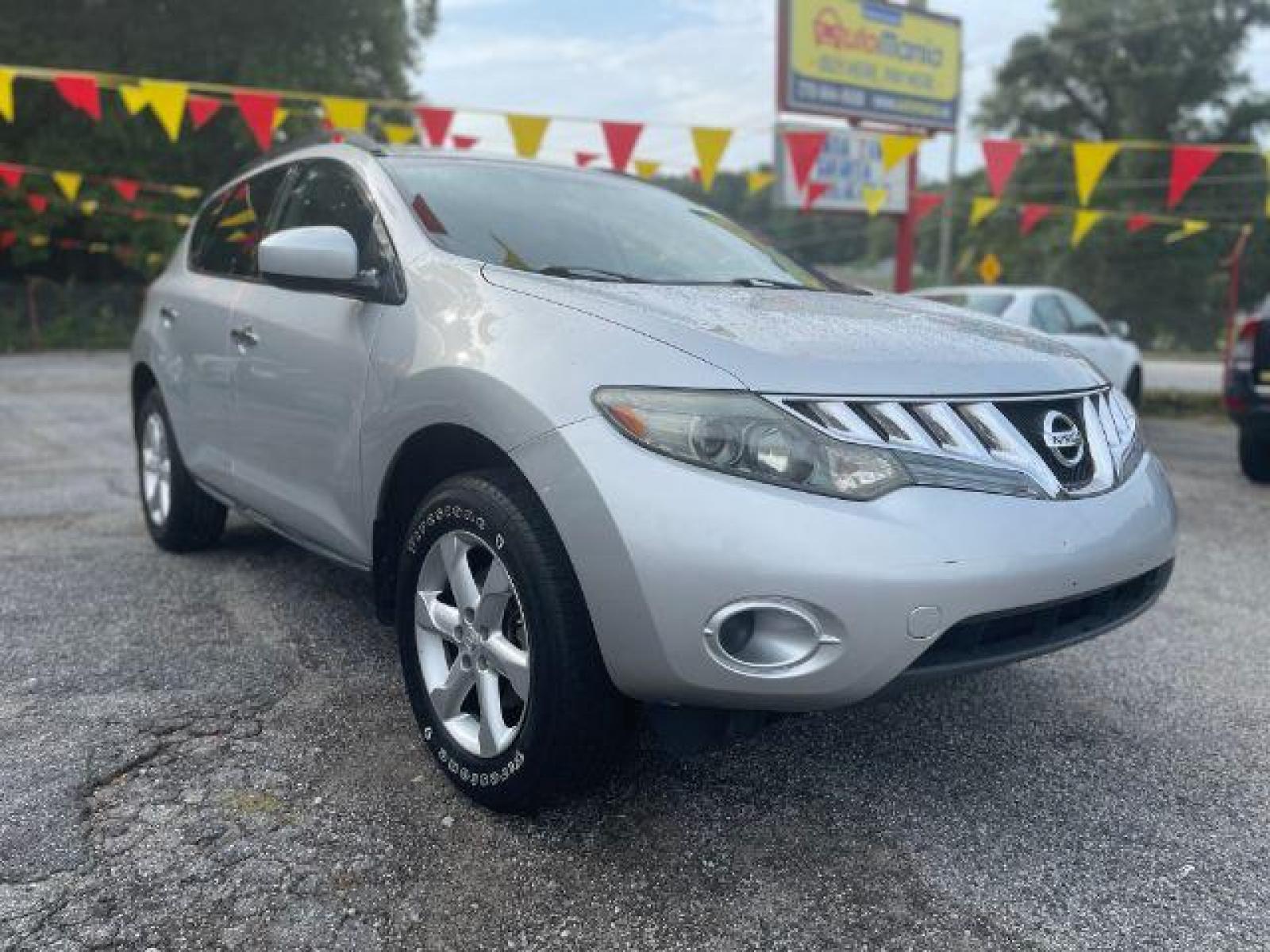 2009 Silver Nissan Murano S AWD (JN8AZ18W89W) with an 3.5L V6 DOHC 24V engine, Continuously Variable Transmission transmission, located at 1806 Veterans Memorial Hwy SW, Austell, GA, 30168, (770) 944-9558, 33.817959, -84.606987 - Photo #2