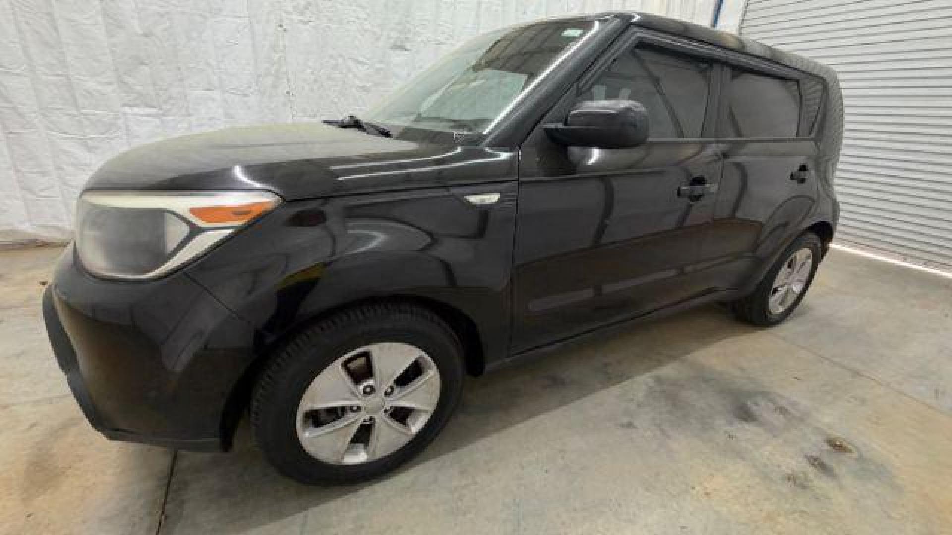 2014 BLACK /Black Kia Soul Base (KNDJN2A22E7) with an 1.6L L4 DOHC 16V engine, located at 1806 Veterans Memorial Hwy SW, Austell, GA, 30168, (770) 944-9558, 33.817959, -84.606987 - Photo#1