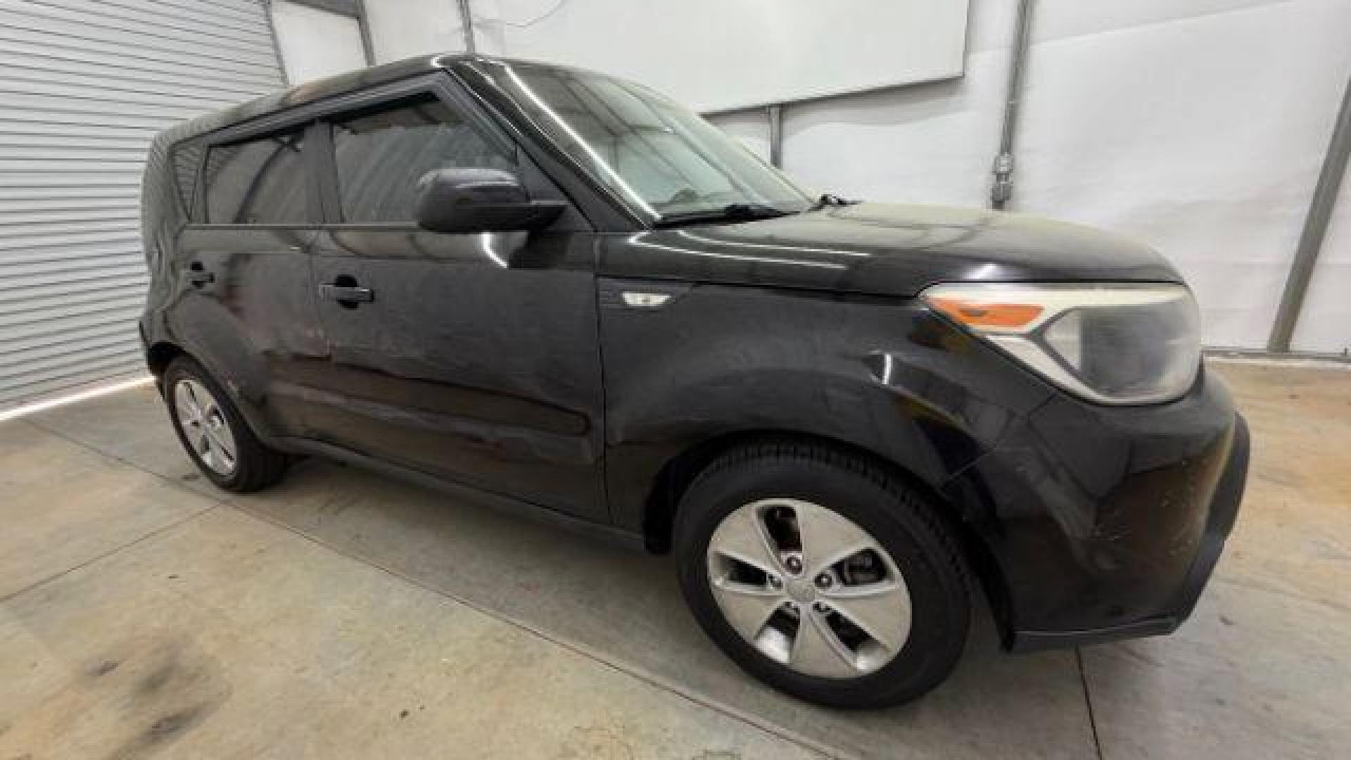 2014 BLACK /Black Kia Soul Base (KNDJN2A22E7) with an 1.6L L4 DOHC 16V engine, located at 1806 Veterans Memorial Hwy SW, Austell, GA, 30168, (770) 944-9558, 33.817959, -84.606987 - Photo#7