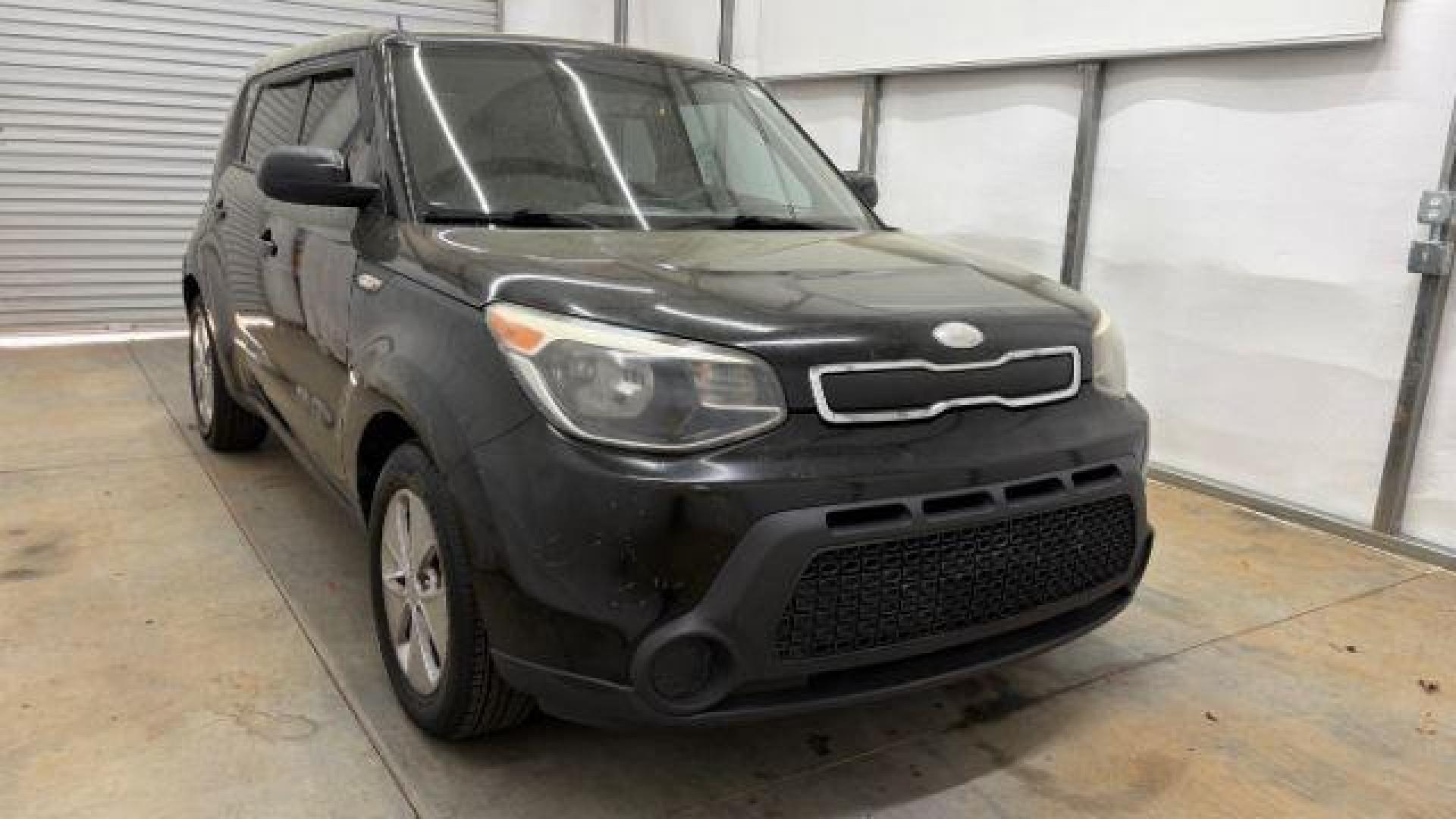 2014 BLACK /Black Kia Soul Base (KNDJN2A22E7) with an 1.6L L4 DOHC 16V engine, located at 1806 Veterans Memorial Hwy SW, Austell, GA, 30168, (770) 944-9558, 33.817959, -84.606987 - Photo#8