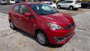 2018 Red Mitsubishi Mirage ES CVT (ML32A3HJ2JH) with an 1.2L L3 DOHC engine, Continuously Variabl transmission, located at 1806 Veterans Memorial Hwy SW, Austell, GA, 30168, (770) 944-9558, 33.817959, -84.606987 - Photo#2
