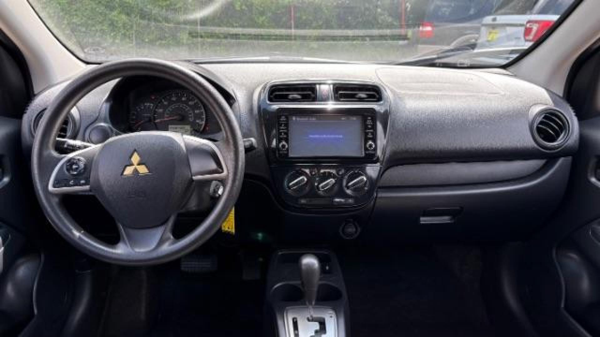 2018 Red Mitsubishi Mirage ES CVT (ML32A3HJ2JH) with an 1.2L L3 DOHC engine, Continuously Variabl transmission, located at 1806 Veterans Memorial Hwy SW, Austell, GA, 30168, (770) 944-9558, 33.817959, -84.606987 - Photo#8