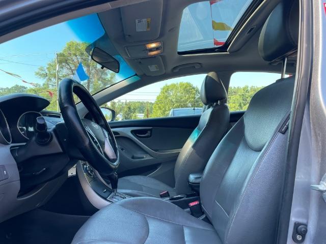 2013 Silver Hyundai Elantra Limited (KMHDH4AE4DU) with an 1.8L L4 DOHC 16V engine, 6-Speed Automatic transmission, located at 1806 Veterans Memorial Hwy SW, Austell, GA, 30168, (770) 944-9558, 33.817959, -84.606987 - Photo#10