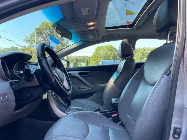2013 Silver Hyundai Elantra Limited (KMHDH4AE4DU) with an 1.8L L4 DOHC 16V engine, 6-Speed Automatic transmission, located at 1806 Veterans Memorial Hwy SW, Austell, GA, 30168, (770) 944-9558, 33.817959, -84.606987 - Photo#11