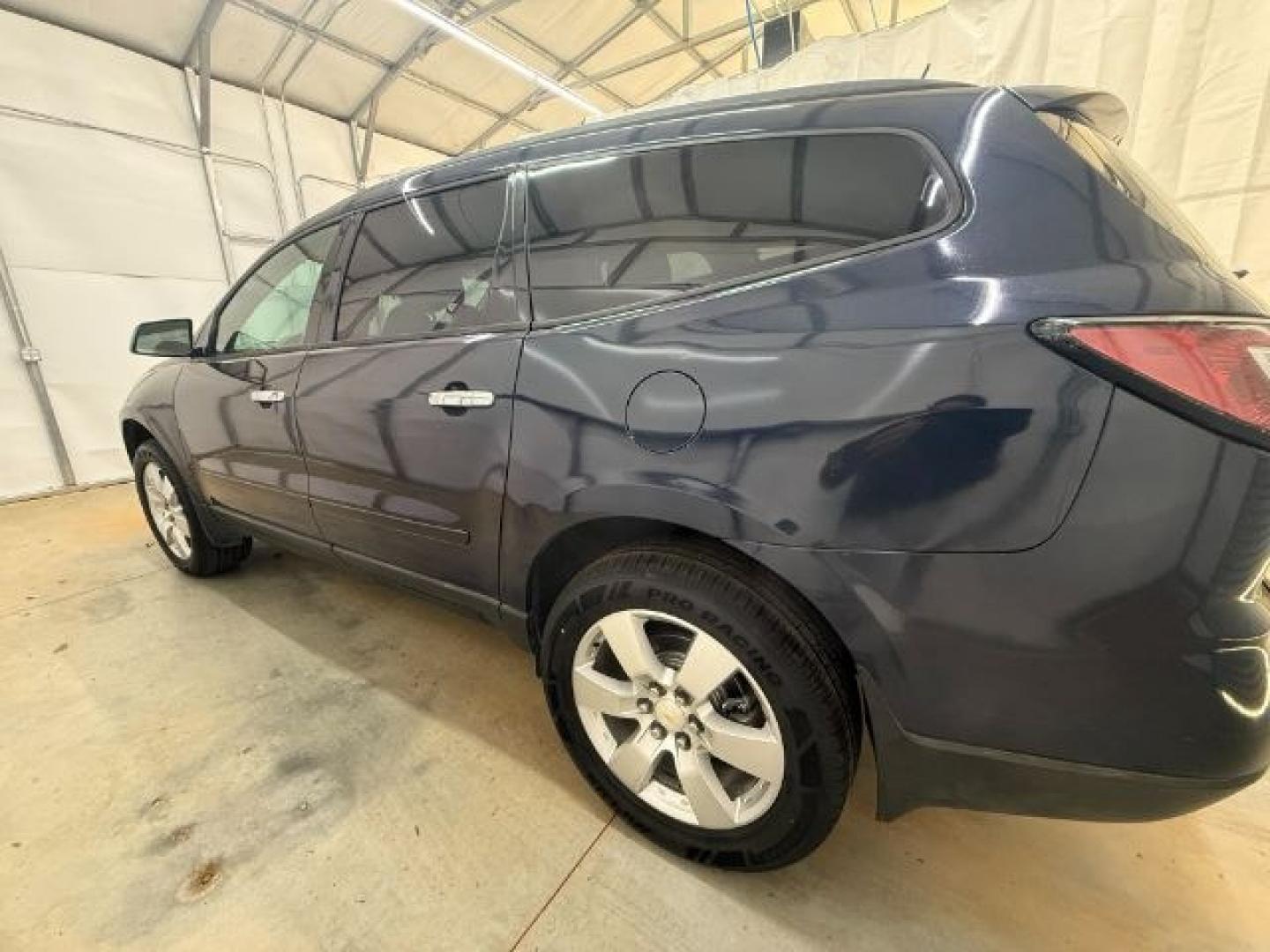 2015 Blue Chevrolet Traverse LS FWD w/PDC (1GNKRFEDXFJ) with an 3.6L V6 DOHC 24V engine, 6-Speed Automatic transmission, located at 1806 Veterans Memorial Hwy SW, Austell, GA, 30168, (770) 944-9558, 33.817959, -84.606987 - Photo#2