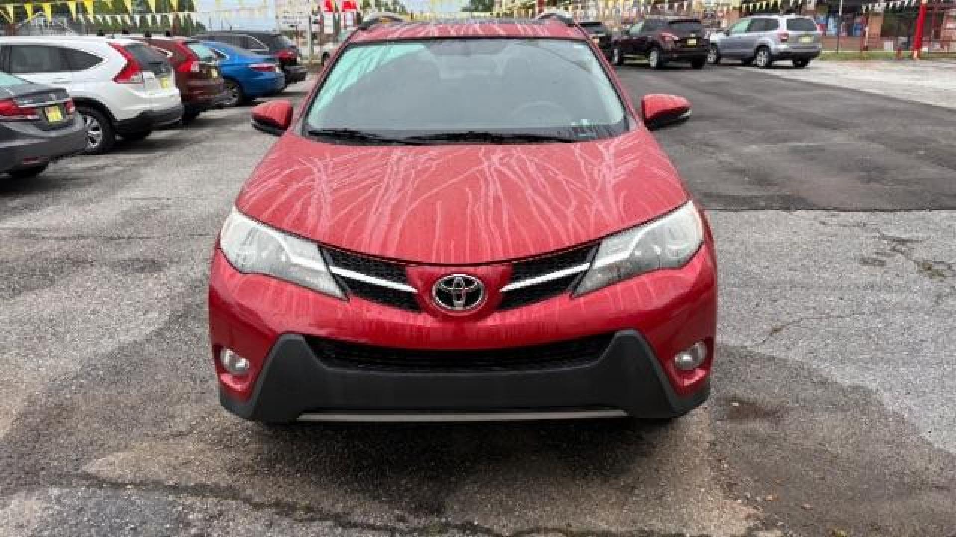 2013 Red Toyota RAV4 XLE FWD (2T3WFREV3DW) with an 2.5L L4 DOHC 16V engine, 6-Speed Automatic transmission, located at 1806 Veterans Memorial Hwy SW, Austell, GA, 30168, (770) 944-9558, 33.817959, -84.606987 - Photo#1
