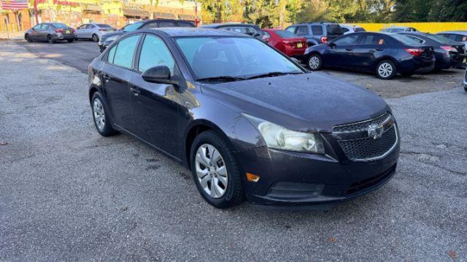 2014 GRAY Chevrolet Cruze LS Auto (1G1PA5SH5E7) with an 1.8L L4 DOHC 16V FFV engine, 6-Speed Automatic transmission, located at 1806 Veterans Memorial Hwy SW, Austell, GA, 30168, (770) 944-9558, 33.817959, -84.606987 - Photo#2