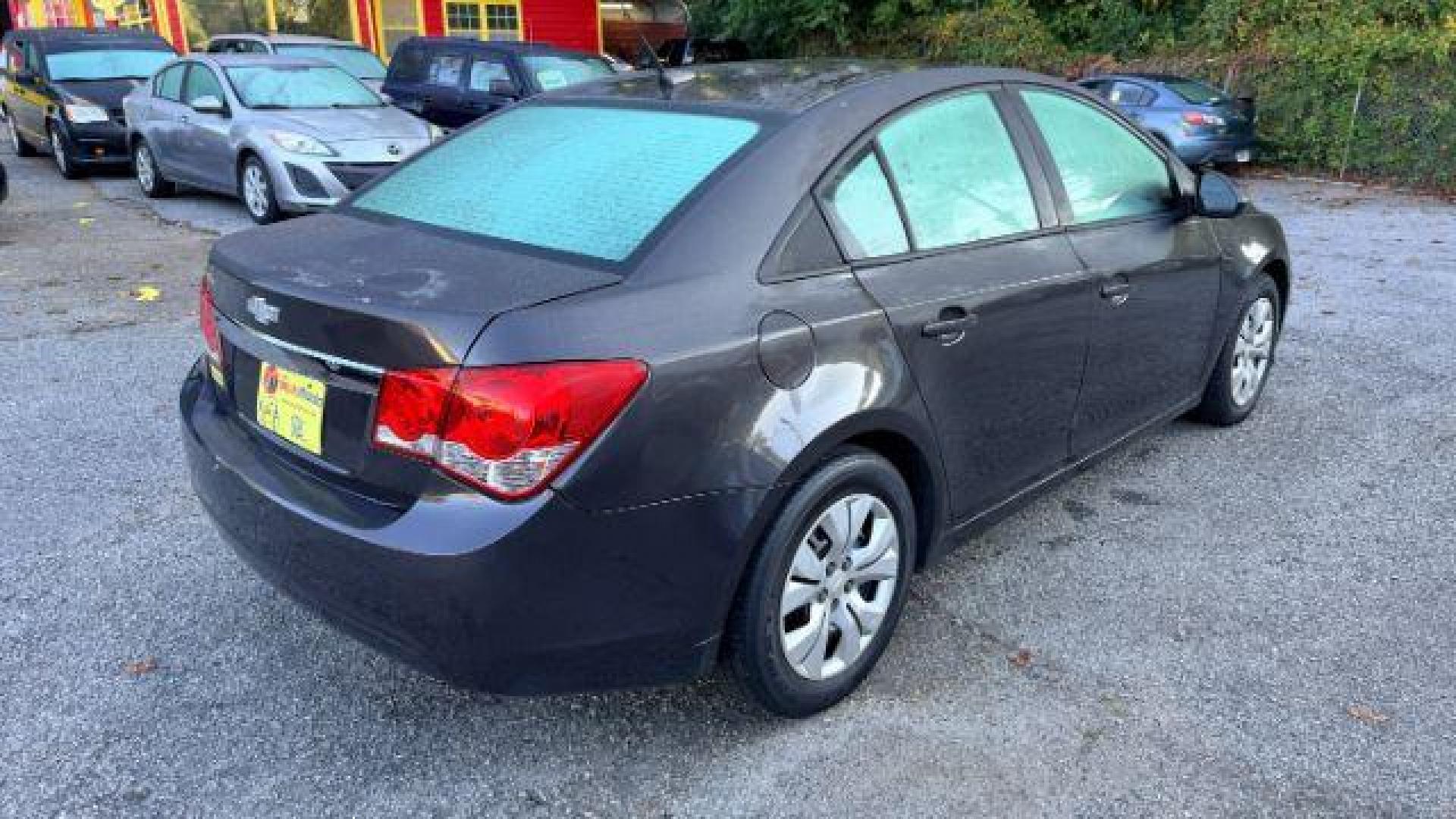 2014 GRAY Chevrolet Cruze LS Auto (1G1PA5SH5E7) with an 1.8L L4 DOHC 16V FFV engine, 6-Speed Automatic transmission, located at 1806 Veterans Memorial Hwy SW, Austell, GA, 30168, (770) 944-9558, 33.817959, -84.606987 - Photo#3