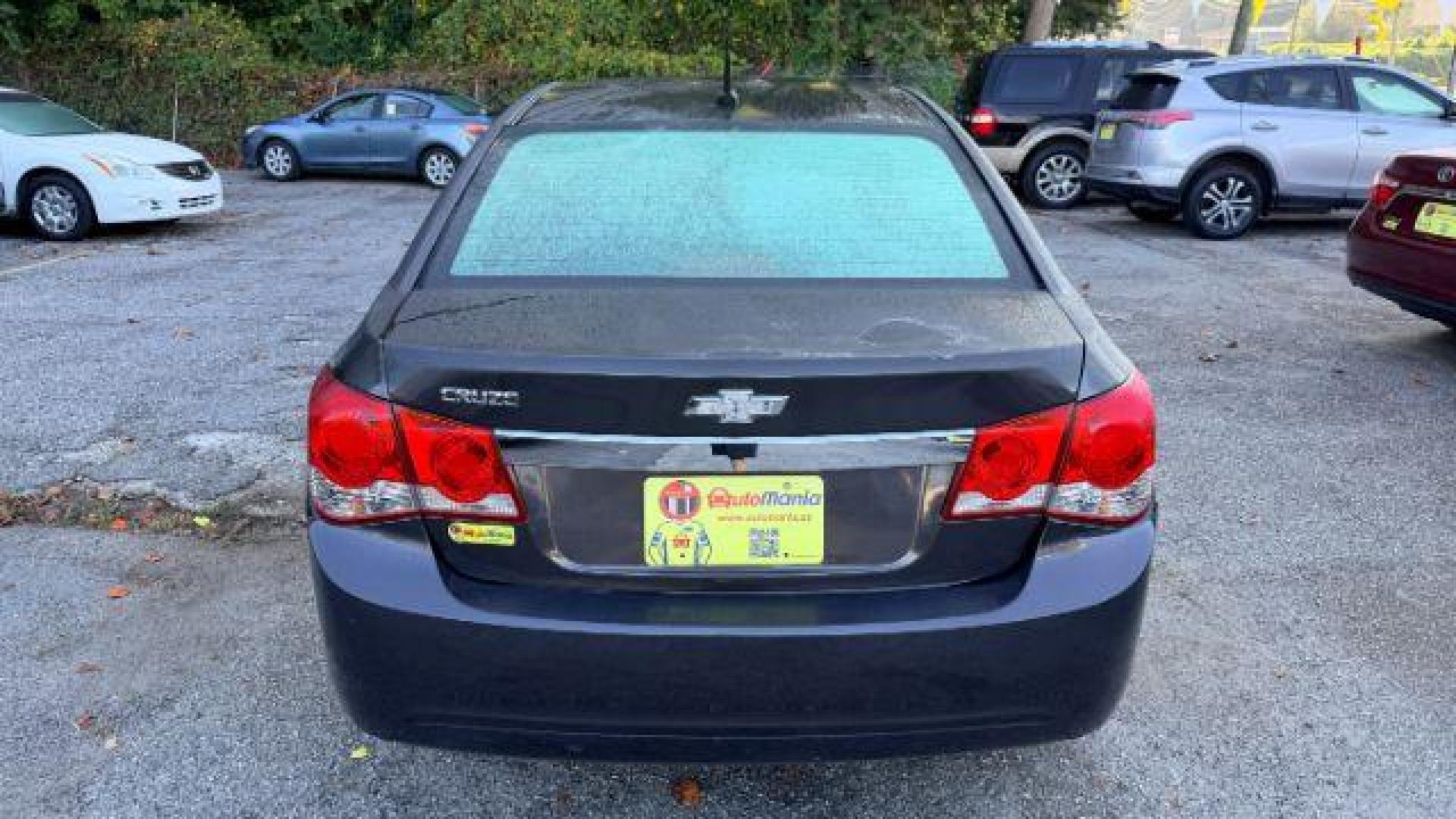 2014 GRAY Chevrolet Cruze LS Auto (1G1PA5SH5E7) with an 1.8L L4 DOHC 16V FFV engine, 6-Speed Automatic transmission, located at 1806 Veterans Memorial Hwy SW, Austell, GA, 30168, (770) 944-9558, 33.817959, -84.606987 - Photo#4