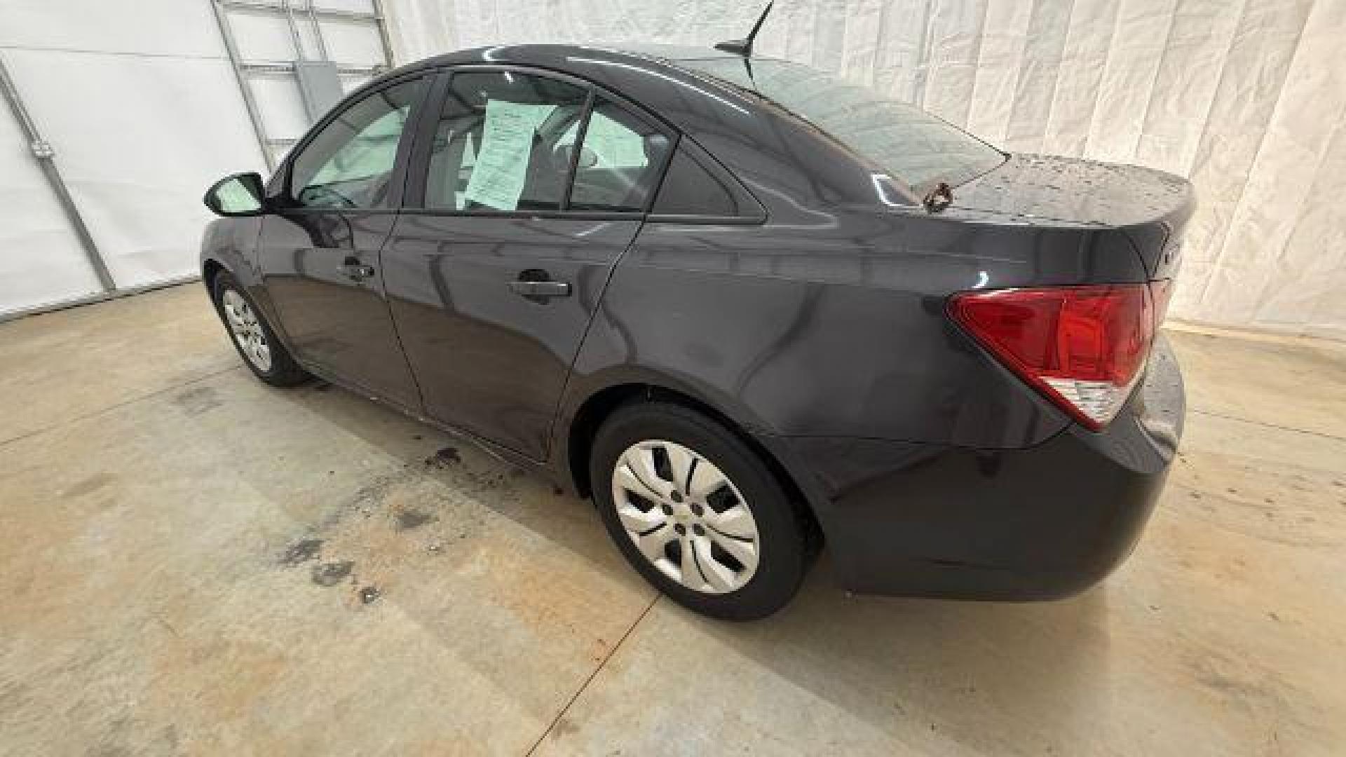 2014 GRAY Chevrolet Cruze LS Auto (1G1PA5SH5E7) with an 1.8L L4 DOHC 16V FFV engine, 6-Speed Automatic transmission, located at 1806 Veterans Memorial Hwy SW, Austell, GA, 30168, (770) 944-9558, 33.817959, -84.606987 - Photo#2