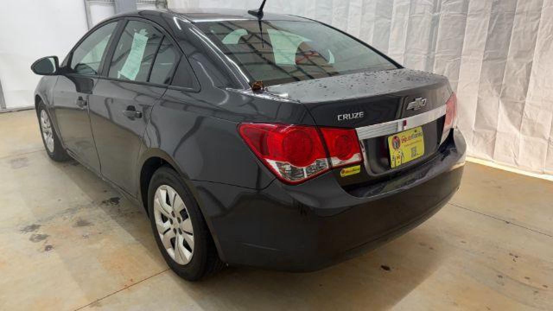 2014 GRAY Chevrolet Cruze LS Auto (1G1PA5SH5E7) with an 1.8L L4 DOHC 16V FFV engine, 6-Speed Automatic transmission, located at 1806 Veterans Memorial Hwy SW, Austell, GA, 30168, (770) 944-9558, 33.817959, -84.606987 - Photo#3