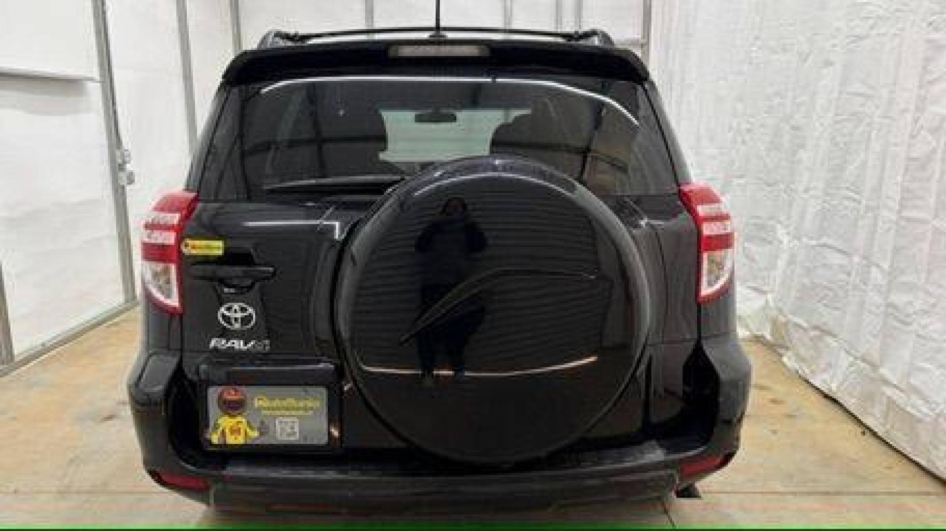2012 Black Toyota RAV4 Base I4 2WD (2T3ZF4DV0CW) with an 2.4L L4 DOHC 16V engine, 4-Speed Automatic transmission, located at 1806 Veterans Memorial Hwy SW, Austell, GA, 30168, (770) 944-9558, 33.817959, -84.606987- Photo#4