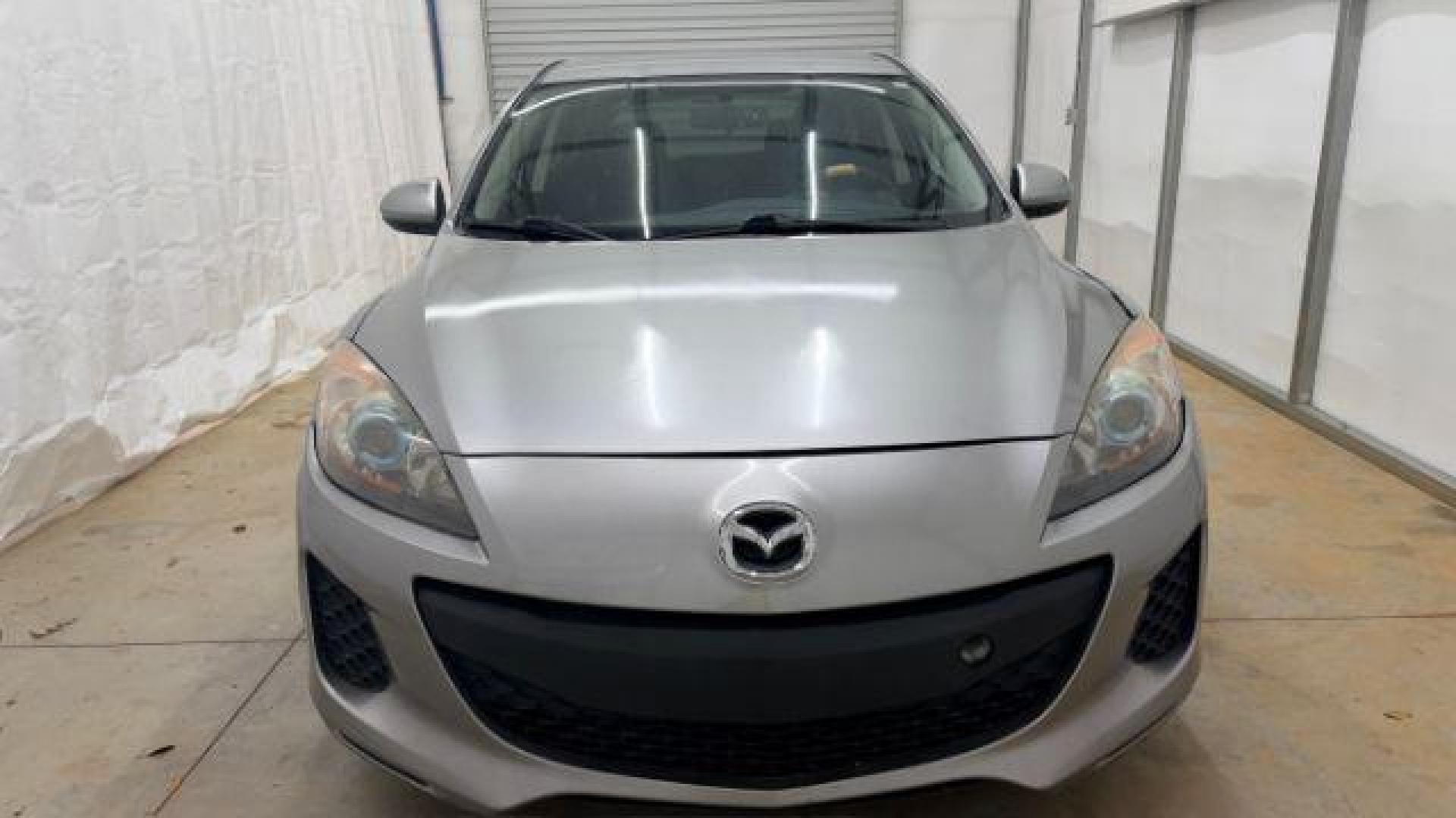 2013 Silver Mazda MAZDA3 i Touring AT 5-Door (JM1BL1L74D1) with an 2.0L L4 DOHC 16V engine, 5-Speed Automatic transmission, located at 1806 Veterans Memorial Hwy SW, Austell, GA, 30168, (770) 944-9558, 33.817959, -84.606987 - Photo#9