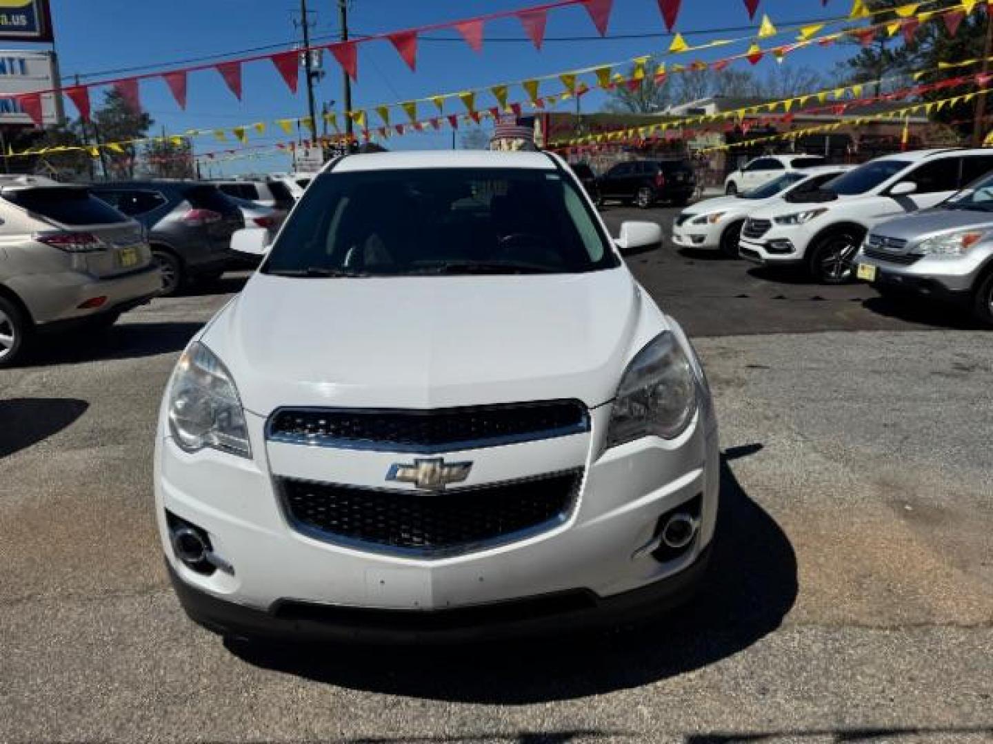 2014 White Chevrolet Equinox 2LT 2WD (2GNALCEKXE6) with an 2.4L L4 DOHC 16V FFV engine, 6-Speed Automatic transmission, located at 1806 Veterans Memorial Hwy SW, Austell, GA, 30168, (770) 944-9558, 33.817959, -84.606987 - Photo#1