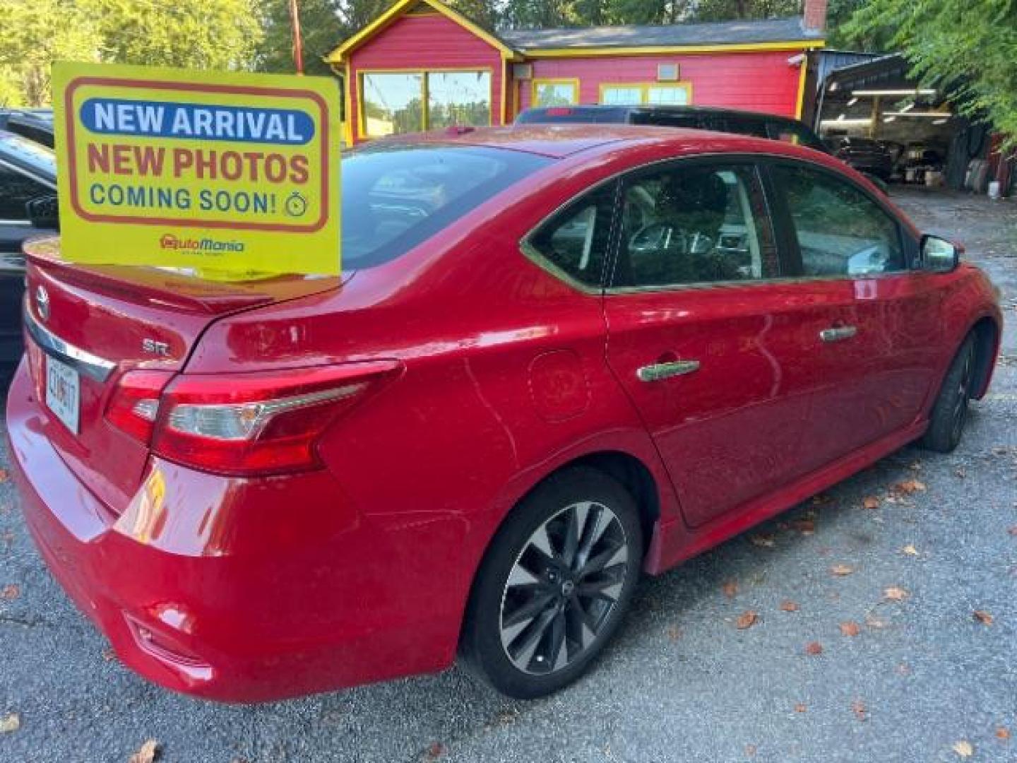 2016 Red Nissan Sentra SR (3N1AB7AP5GY) with an 1.8L L4 SFI DOHC 16 engine, Continuously Variabl transmission, located at 1806 Veterans Memorial Hwy SW, Austell, GA, 30168, (770) 944-9558, 33.817959, -84.606987 - Photo#0