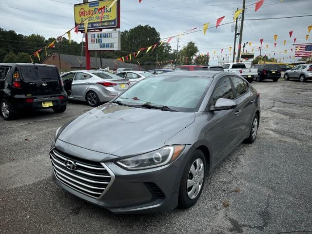 2018 Gray Hyundai Elantra SE 6AT (5NPD74LF8JH) with an 2.0 engine, 6-Speed Automatic transmission, located at 1806 Veterans Memorial Hwy SW, Austell, GA, 30168, (770) 944-9558, 33.817959, -84.606987 - Photo#0