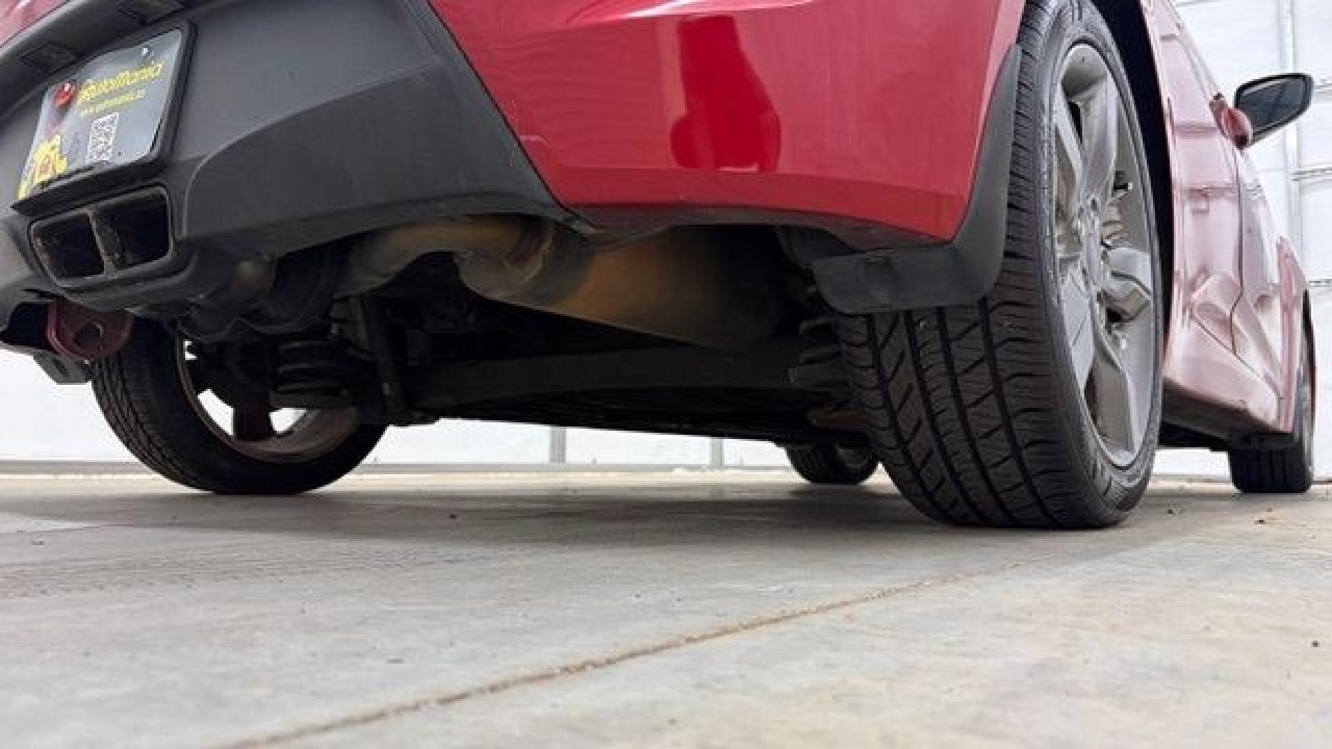 2013 Red Hyundai Veloster Base (KMHTC6ADXDU) with an 1.6L L4 DOHC 16V engine, 6-Speed Automatic transmission, located at 1806 Veterans Memorial Hwy SW, Austell, GA, 30168, (770) 944-9558, 33.817959, -84.606987 - This Veloster is in great overall condition and very clean inside, with a great-looking interior. The driver's seat has a small hole, and the exterior has a few cosmetic scratches, including a small one on the right side door a sporty, head-turning coupe with unique styling.- Photo#19