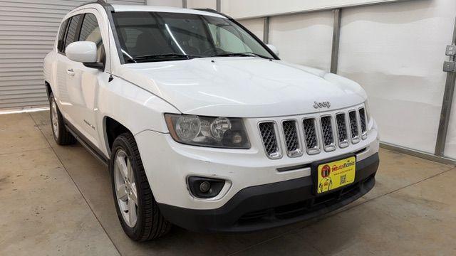 2014 White Jeep Compass Latitude FWD (1C4NJCEAXED) with an 2.0L L4 DOHC 16V engine, Continuously Variabl transmission, located at 1806 Veterans Memorial Hwy SW, Austell, GA, 30168, (770) 944-9558, 33.817959, -84.606987 - Photo#8