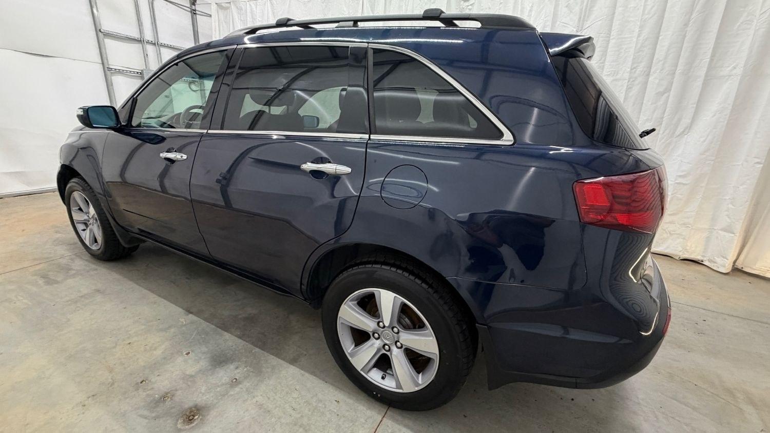 2013 Blue Acura MDX 6-Spd AT w/Tech Package (2HNYD2H37DH) with an 3.7L V6 SOHC 24V engine, 6-Speed Automatic transmission, located at 1806 Veterans Memorial Hwy SW, Austell, GA, 30168, (770) 944-9558, 33.817959, -84.606987- Photo#2