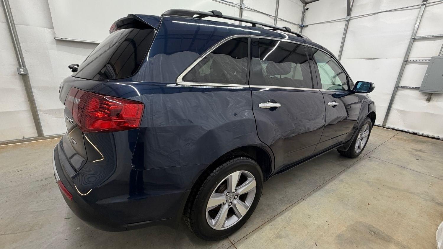 2013 Blue Acura MDX 6-Spd AT w/Tech Package (2HNYD2H37DH) with an 3.7L V6 SOHC 24V engine, 6-Speed Automatic transmission, located at 1806 Veterans Memorial Hwy SW, Austell, GA, 30168, (770) 944-9558, 33.817959, -84.606987- Photo#7