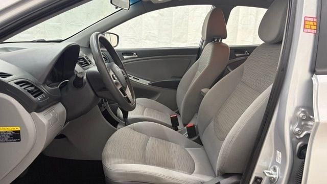 2017 Silver Hyundai Accent SE 4-Door 6A (KMHCT4AEXHU) with an 1.6L L4 DOHC 16V engine, 6-Speed Automatic transmission, located at 1806 Veterans Memorial Hwy SW, Austell, GA, 30168, (770) 944-9558, 33.817959, -84.606987 - Photo#11