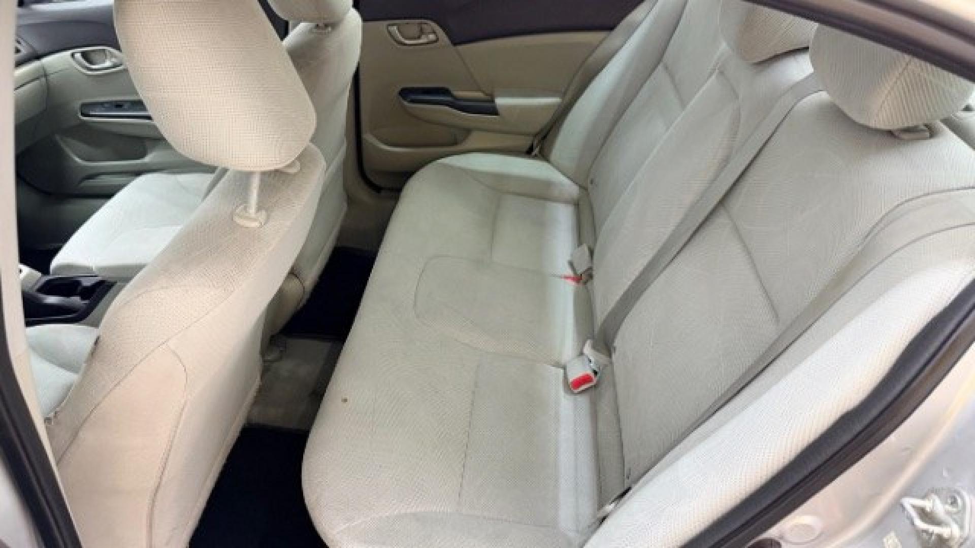 2012 Silver Honda Civic LX Sedan 5-Speed AT (2HGFB2F55CH) with an 1.8L L4 SOHC 16V engine, 5-Speed Automatic transmission, located at 1806 Veterans Memorial Hwy SW, Austell, GA, 30168, (770) 944-9558, 33.817959, -84.606987 - Photo#12