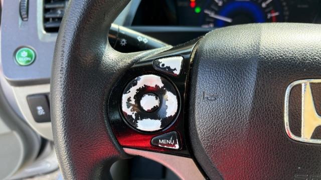 2012 Silver Honda Civic LX Sedan 5-Speed AT (2HGFB2F55CH) with an 1.8L L4 SOHC 16V engine, 5-Speed Automatic transmission, located at 1806 Veterans Memorial Hwy SW, Austell, GA, 30168, (770) 944-9558, 33.817959, -84.606987 - Photo#10