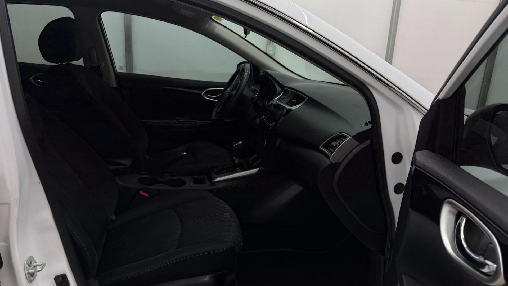 2018 White Nissan Sentra S CVT (3N1AB7AP5JL) with an 1.8L L4 SFI DOHC 16 engine, Continuously Variabl transmission, located at 1806 Veterans Memorial Hwy SW, Austell, GA, 30168, (770) 944-9558, 33.817959, -84.606987 - Photo#17