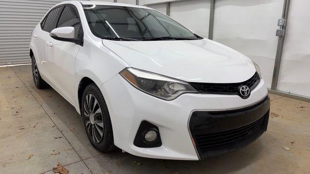 2015 White Toyota Corolla S Plus CVT (2T1BURHE5FC) with an 1.8L L4 DOHC 16V engine, Continuously Variabl transmission, located at 1806 Veterans Memorial Hwy SW, Austell, GA, 30168, (770) 944-9558, 33.817959, -84.606987 - Photo#8