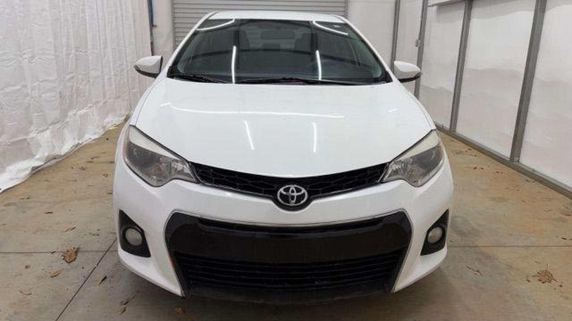 2015 White Toyota Corolla S Plus CVT (2T1BURHE5FC) with an 1.8L L4 DOHC 16V engine, Continuously Variabl transmission, located at 1806 Veterans Memorial Hwy SW, Austell, GA, 30168, (770) 944-9558, 33.817959, -84.606987 - Photo#9
