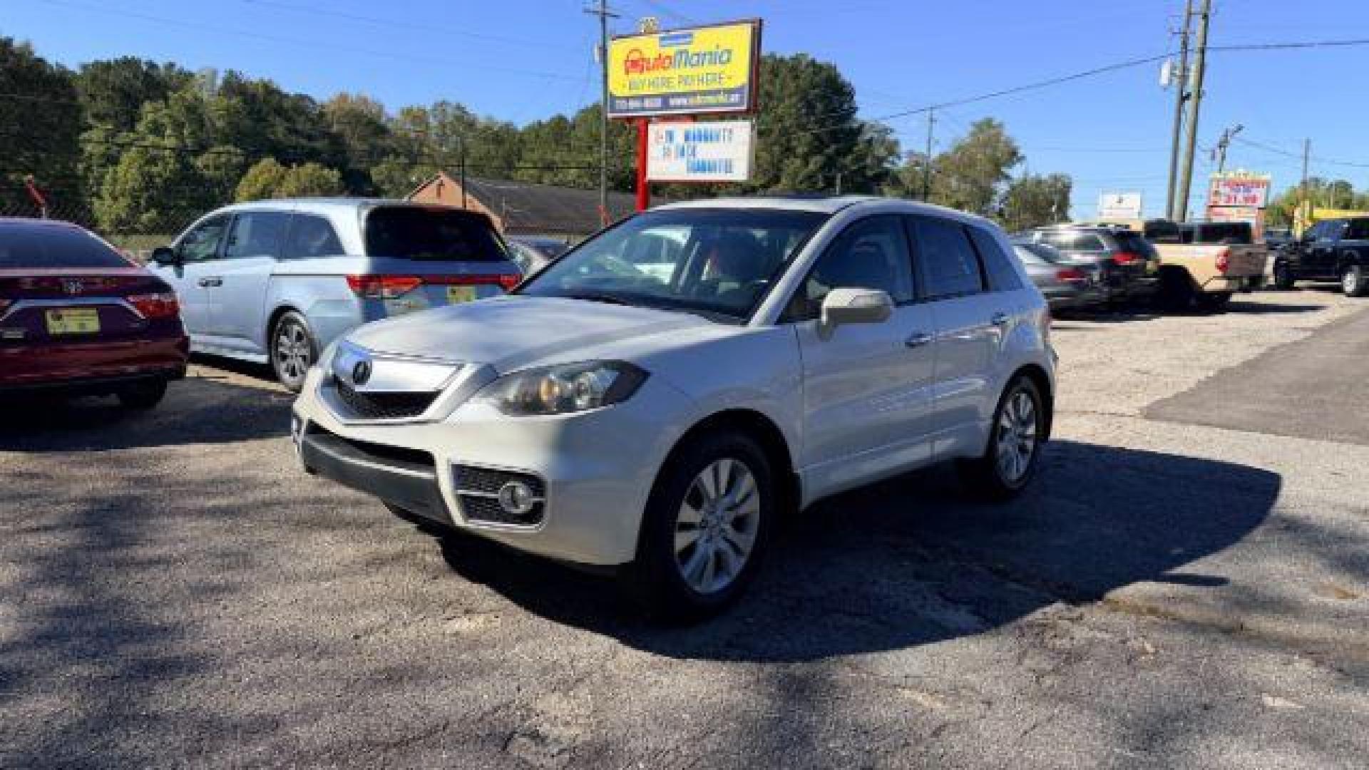 2011 White Acura RDX 5-Spd AT (5J8TB2H2XBA) with an 2.3L L4 DOHC 16V engine, 5-Speed Automatic transmission, located at 1806 Veterans Memorial Hwy SW, Austell, GA, 30168, (770) 944-9558, 33.817959, -84.606987 - Photo#0