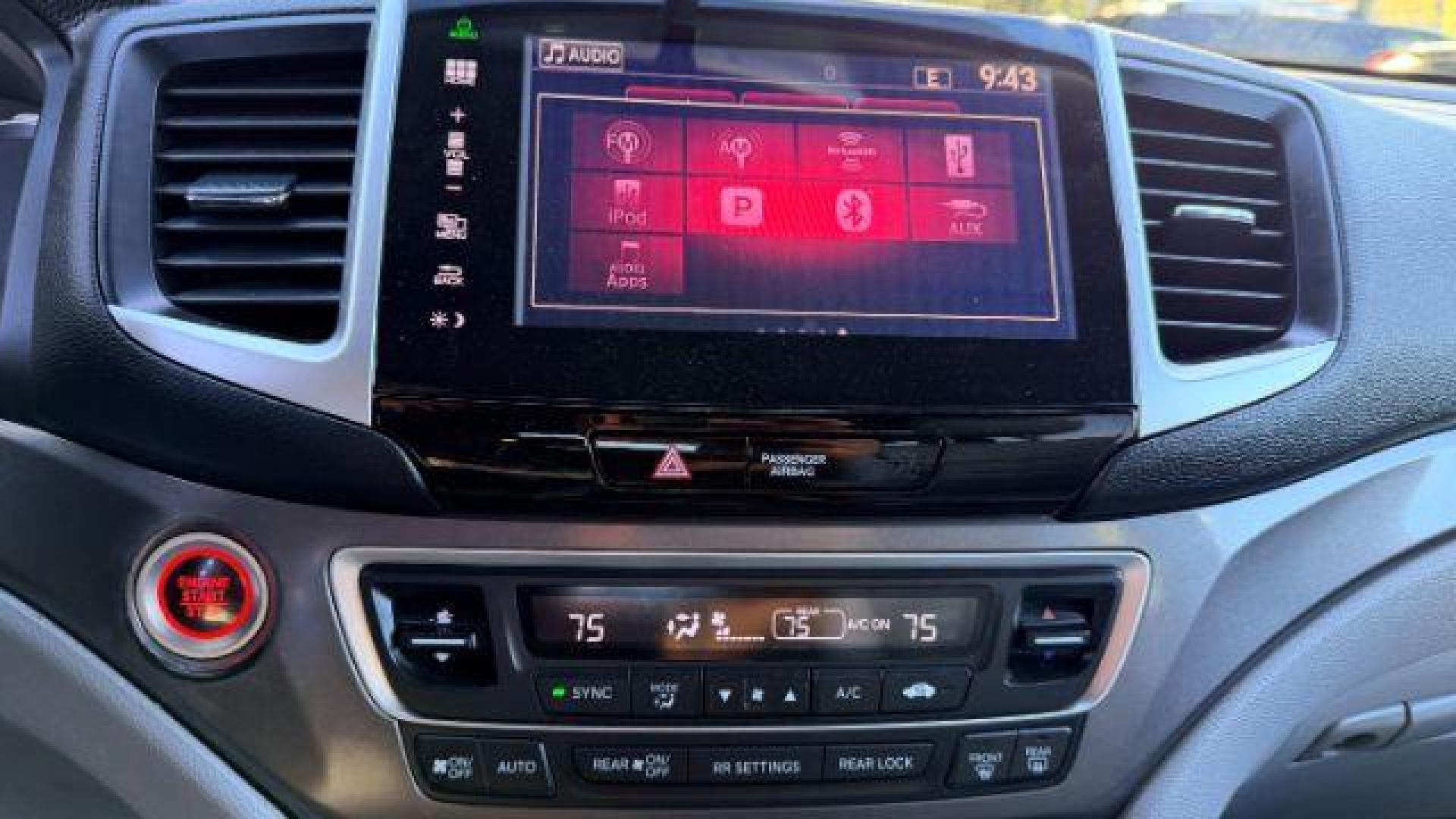 2016 Blue Honda Pilot EX 2WD (5FNYF5H35GB) with an 3.5L V6 SOHC 24V engine, 6-Speed Automatic transmission, located at 1806 Veterans Memorial Hwy SW, Austell, GA, 30168, (770) 944-9558, 33.817959, -84.606987 - Photo#13