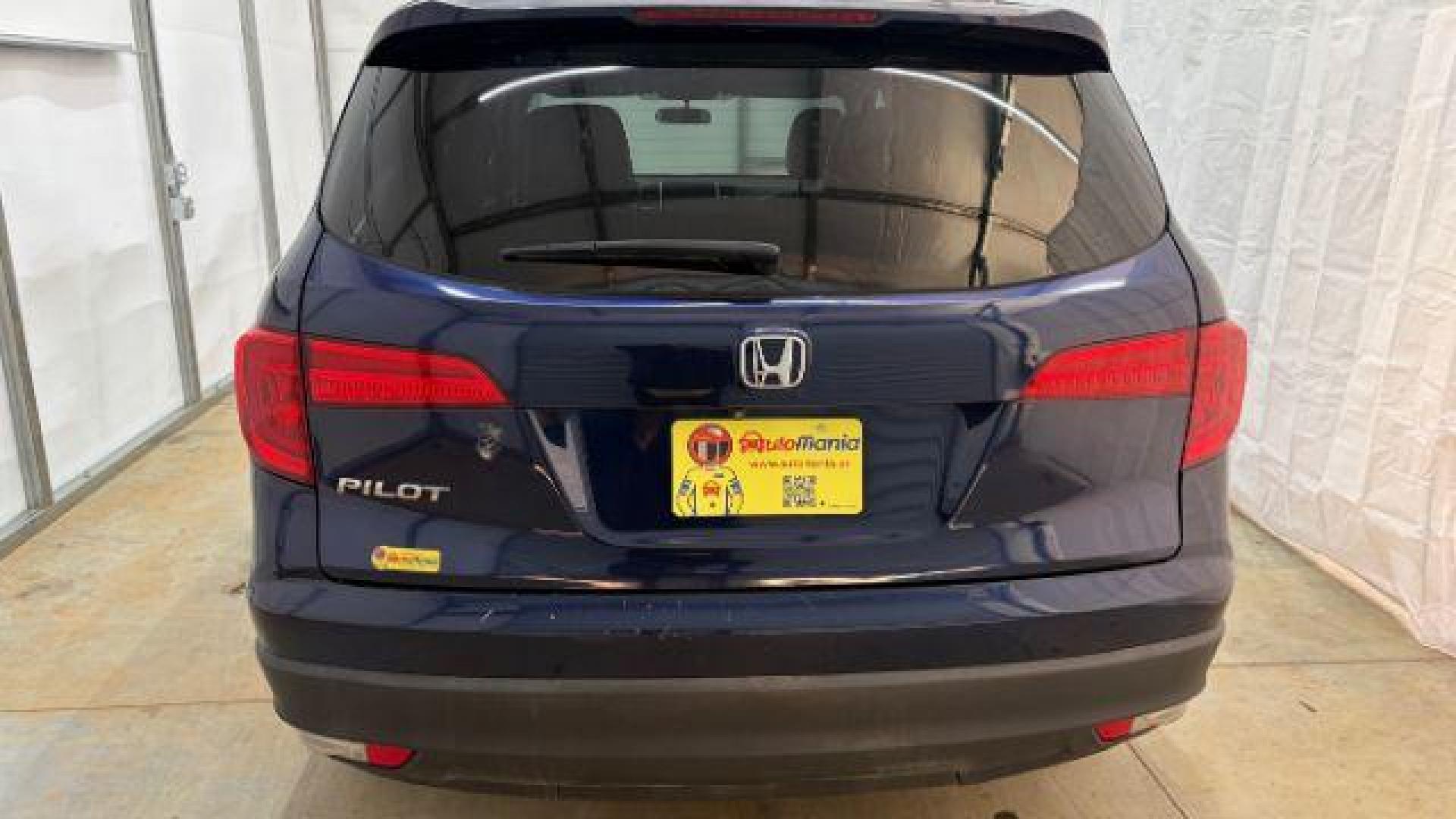 2016 Blue Honda Pilot EX 2WD (5FNYF5H35GB) with an 3.5L V6 SOHC 24V engine, 6-Speed Automatic transmission, located at 1806 Veterans Memorial Hwy SW, Austell, GA, 30168, (770) 944-9558, 33.817959, -84.606987 - Photo#3