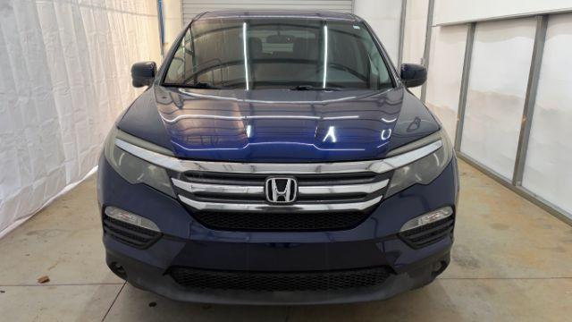 2016 Blue Honda Pilot EX 2WD (5FNYF5H35GB) with an 3.5L V6 SOHC 24V engine, 6-Speed Automatic transmission, located at 1806 Veterans Memorial Hwy SW, Austell, GA, 30168, (770) 944-9558, 33.817959, -84.606987 - Photo#8