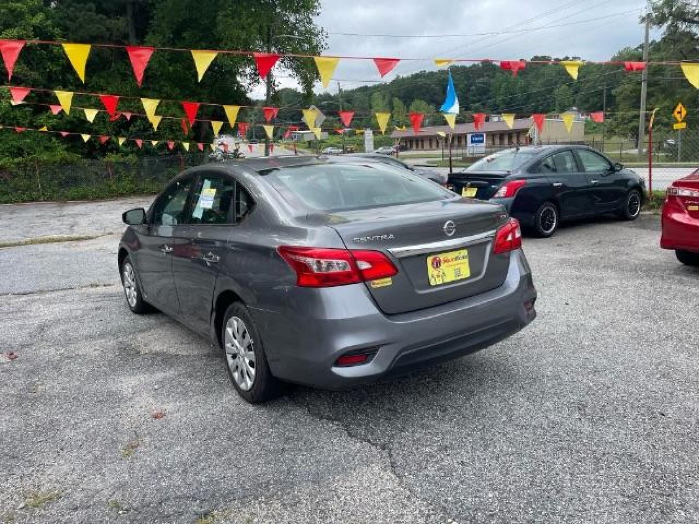 2017 Gray Nissan Sentra SV (3N1AB7AP4HY) with an 1.8L L4 SFI DOHC 16V engine, Continuously Variable Transmission transmission, located at 1806 Veterans Memorial Hwy SW, Austell, GA, 30168, (770) 944-9558, 33.817959, -84.606987 - Photo#2