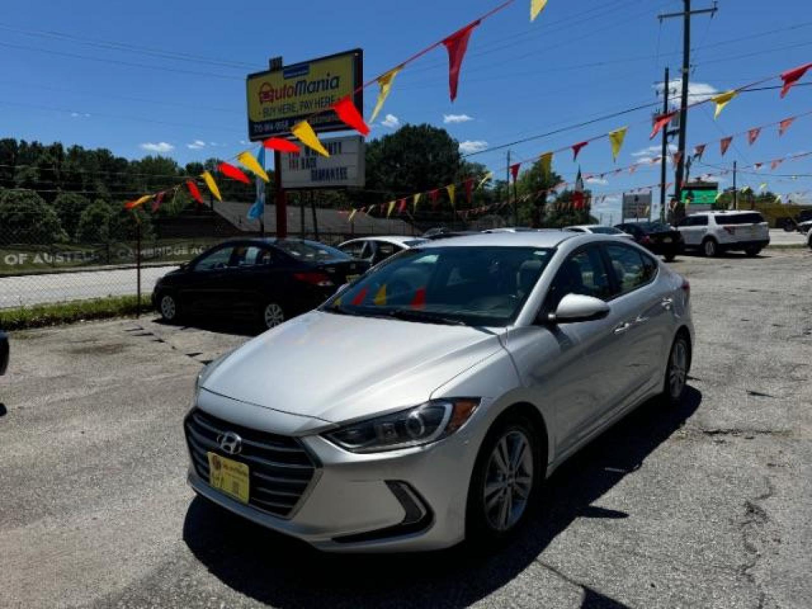 2017 Silver Hyundai Elantra Value Edition 6A (5NPD84LF4HH) with an 1.8L L4 DOHC 16V engine, 6-Speed Automatic transmission, located at 1806 Veterans Memorial Hwy SW, Austell, GA, 30168, (770) 944-9558, 33.817959, -84.606987 - Photo #0