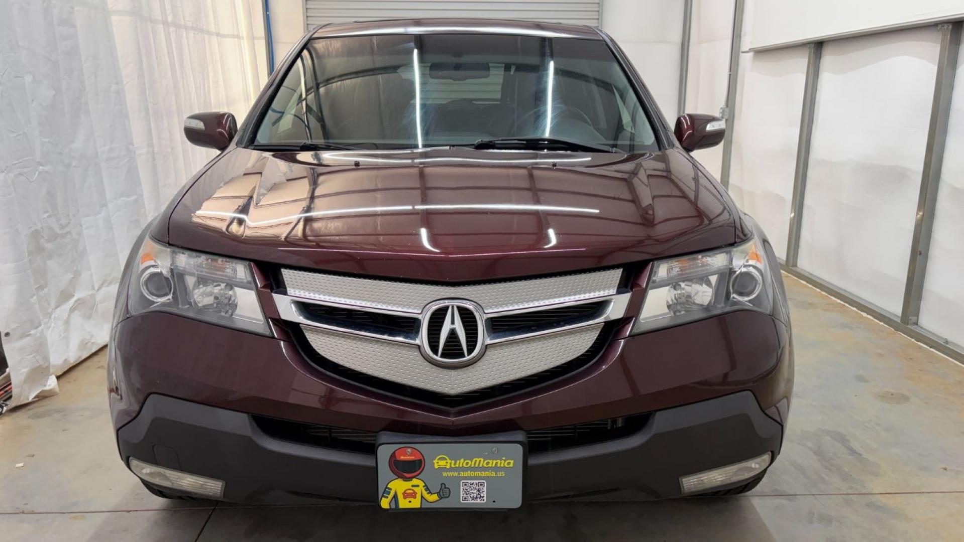 2009 Maroon Acura MDX Base (2HNYD282X9H) with an 3.7L V6 SOHC 24V engine, 5-Speed Automatic transmission, located at 1806 Veterans Memorial Hwy SW, Austell, GA, 30168, (770) 944-9558, 33.817959, -84.606987- Photo#9
