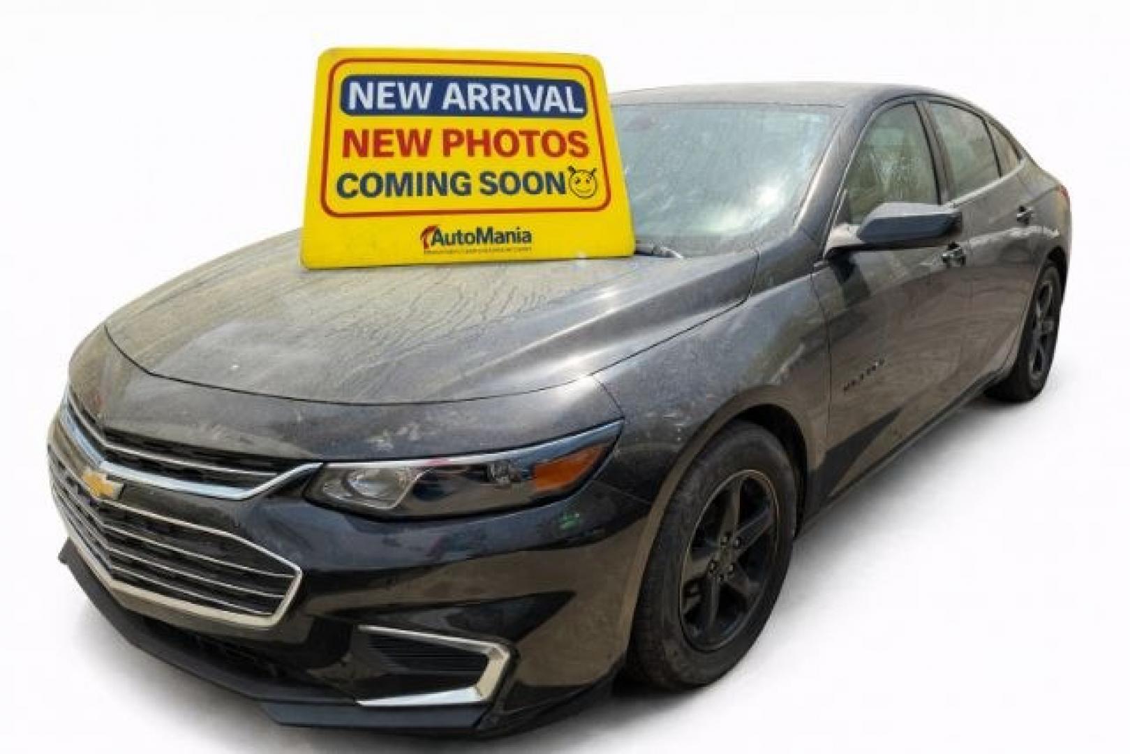 2016 Black Chevrolet Malibu LS (1G1ZB5ST9GF) with an 1.5L L4 DOHC 16V engine, 6-Speed Automatic transmission, located at 1806 Veterans Memorial Hwy SW, Austell, GA, 30168, (770) 944-9558, 33.817959, -84.606987 - Photo#0