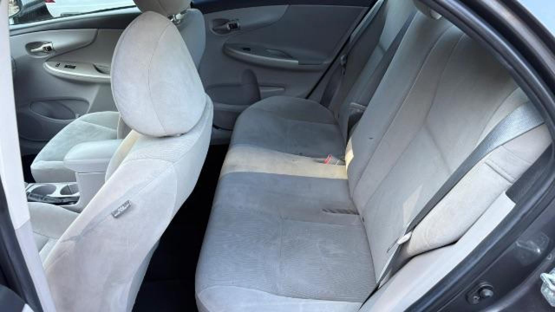 2012 Gray Toyota Corolla LE 4-Speed AT (5YFBU4EEXCP) with an 1.8L L4 DOHC 16V engine, 4-Speed Automatic transmission, located at 1806 Veterans Memorial Hwy SW, Austell, GA, 30168, (770) 944-9558, 33.817959, -84.606987 - Photo#6