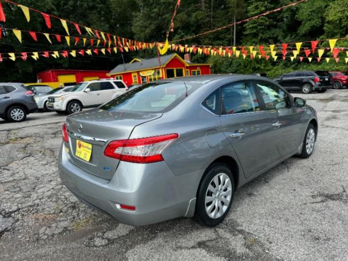 2014 Gray Nissan Sentra SEDAN 4-DR (3N1AB7AP2EL) with an 1.8L L4 SFI DOHC 16V engine, Continuously Variable Transmission transmission, located at 1806 Veterans Memorial Hwy SW, Austell, GA, 30168, (770) 944-9558, 33.817959, -84.606987 - Photo#3