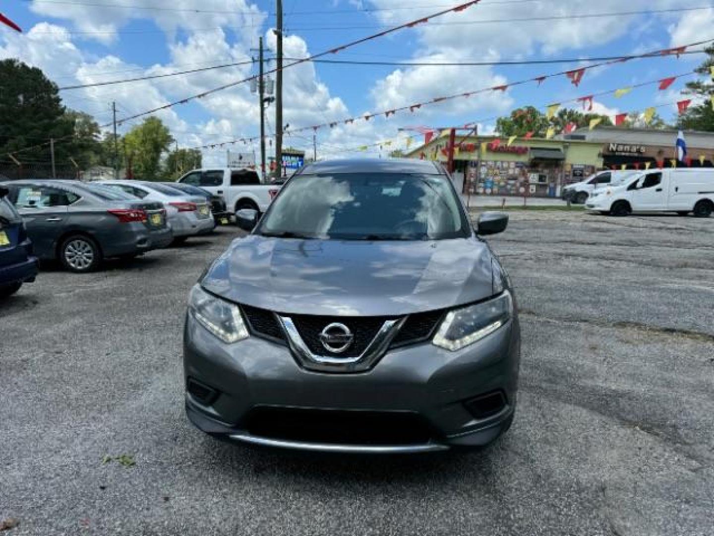 2016 Gray Nissan Rogue S AWD (KNMAT2MV0GP) with an 2.5L L4 DOHC 16V engine, Continuously Variabl transmission, located at 1806 Veterans Memorial Hwy SW, Austell, GA, 30168, (770) 944-9558, 33.817959, -84.606987 - Photo#1